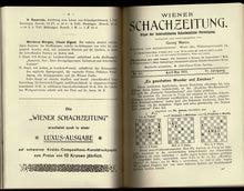 Load image into Gallery viewer, Wiener Schach-Zeitung. Organ fur das gesamte Schachleben Volume VI (6)