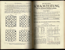Load image into Gallery viewer, Wiener Schach-Zeitung. Organ fur das gesamte Schachleben Volume VI (6)