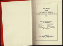 Load image into Gallery viewer, The book of the Cambridge Springs International Tournament 1904