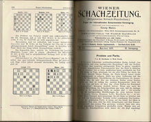 Load image into Gallery viewer, Wiener SchachZeitung. Organ fur das gesamte Schachleben Volume XI (11)