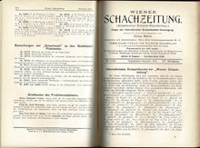 Load image into Gallery viewer, Wiener Schach-Zeitung. Organ für das gesamte Schachleben Volume XV (15)