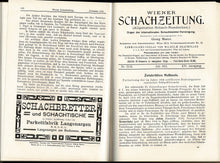 Load image into Gallery viewer, Wiener Schach-Zeitung. Organ fur das gesamte Schachleben, Volume XVI (16)