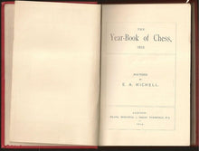 Load image into Gallery viewer, The Year-Book (Yearbook) of Chess 1913