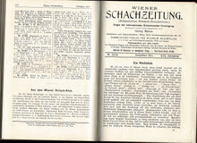 Load image into Gallery viewer, Wiener SchachZeitung. Organ fur das gesamte Schachleben, Volume XVII (17)
