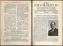 Load image into Gallery viewer, Wiener Schach-Zeitung. Organ fur das gesamte Schachleben, Volume IV (4)
