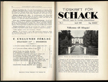 Load image into Gallery viewer, Tidskrift för Schack, Volume 45