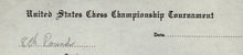 Load image into Gallery viewer, The United States Chess Championship: New York, 1940 Scoresheet