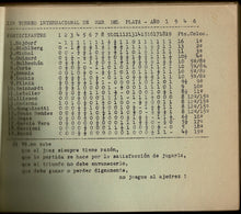 Load image into Gallery viewer, Noveno torneo internacional Mar del Plata 1946