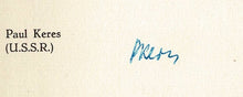 Load image into Gallery viewer, Wereldkampioenschap Schaken 1948