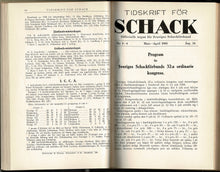 Load image into Gallery viewer, Tidskrift för Schack, Volume 54