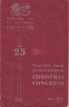 Load image into Gallery viewer, Hastings and St Leonards Twenty-Fifth Annual International Christmas Congress Programme