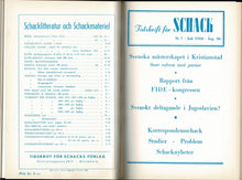 Load image into Gallery viewer, Tidskrift för Schack, Volume 56