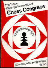 Load image into Gallery viewer, The Times - Hastings 43rd International Chess Congress Programme