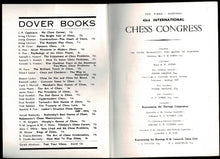 Load image into Gallery viewer, The Times - Hastings 43rd International Chess Congress Programme