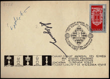 Load image into Gallery viewer, First Day Cover Posted Stamped for World Championship (Women) Match 1969