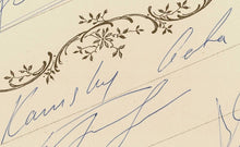 Load image into Gallery viewer, Chess Meeting Dortmund 1992 Autograph Sheet