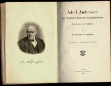 Load image into Gallery viewer, Adolf Anderssen, Der Altmeister Deutscher Schachspielkunst Sein Leben Und Schaffen
