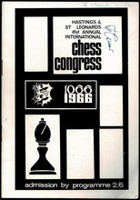 Load image into Gallery viewer, Hastings and St Leonards 41st Annual International Chess Congress Programme