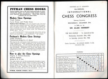 Load image into Gallery viewer, Hastings and St Leonards 41st Annual International Chess Congress Programme