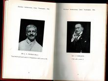Load image into Gallery viewer, The book of the Hastings International Masters' Chess Tournament, 1922;: Containing all the games played with annotations by the winner, A. Alekhine, . account of the tournament by Sir G. A. Thomas