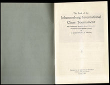 Load image into Gallery viewer, The Book of the Johannesburg International Chess Tournament, 1955