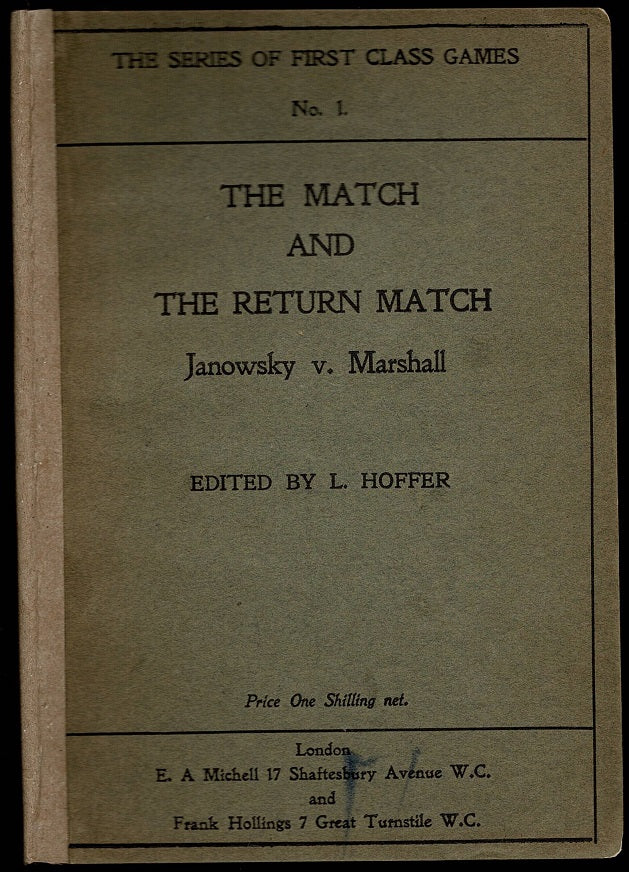 The match and the return match: Janowsky v. Marshall