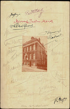Load image into Gallery viewer, Menu card from February 9, 1929 to commemorate Lasker's 60th birthday