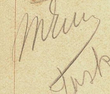 Load image into Gallery viewer, Menu card from February 9, 1929 to commemorate Lasker's 60th birthday