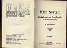 Load image into Gallery viewer, Mein System - Ein Lehrbuch des Schachspiels auf ganz neuartiger Grundlage