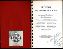 Load image into Gallery viewer, Program for the Second Piatigorsky Cup: International Grandmaster Chess Tournament July 17 to August 15, 1966