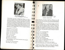 Load image into Gallery viewer, Program for the Second Piatigorsky Cup: International Grandmaster Chess Tournament July 17 to August 15, 1966