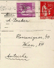 Load image into Gallery viewer, Postcard to Albert Becker