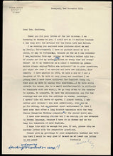 Load image into Gallery viewer, Letter to Carol Hochberg