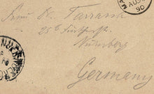 Load image into Gallery viewer, Postal postcard with handwritten text in German by Siegbert Tarrasch