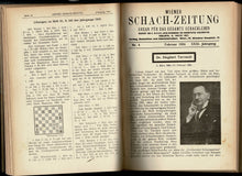 Load image into Gallery viewer, Wiener Schach-Zeitung. Organ fur das gesamte Schachleben Volume XXXI (31)