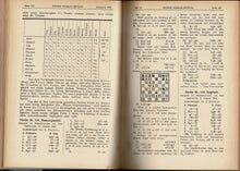 Load image into Gallery viewer, Wiener Schach-Zeitung. Organ fur das gesamte Schachleben Volume XXXI (31)