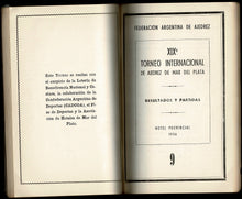 Load image into Gallery viewer, XIXº Torneo International de Ajedrez de Mar del Plata (Daily Bulletins)