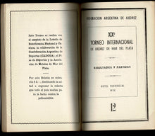 Load image into Gallery viewer, XIXº Torneo International de Ajedrez de Mar del Plata (Daily Bulletins)