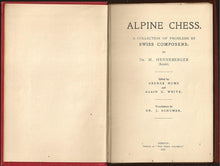 Load image into Gallery viewer, Alpine Chess: A collection of problems by Swiss Composers