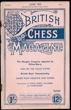 Load image into Gallery viewer, British Chess Magazine LIX (59)