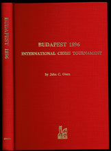 Load image into Gallery viewer, Budapest 1896: The First Great Chess Tournament in Hungary