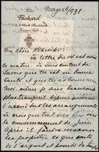 Load image into Gallery viewer, Letter to Olga Evgenyevna Choubaroff