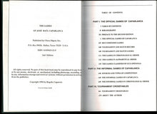 Load image into Gallery viewer, The Games of Jose Raul Capablanca