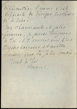 Load image into Gallery viewer, Letter to Olga Evgenyevna Choubaroff