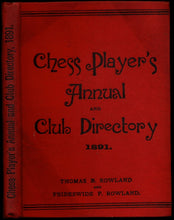 Load image into Gallery viewer, Chess players' annual and club directory 1891
