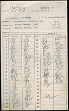 Load image into Gallery viewer, Game score sheet of 2nd Capablanca Memorial
