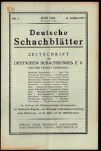 Load image into Gallery viewer, Deutsche Schachblatter, Volume 13