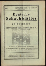 Load image into Gallery viewer, Deutsche Schachblatter, Volume 13