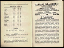Load image into Gallery viewer, Deutsche Schachblatter Volume 18