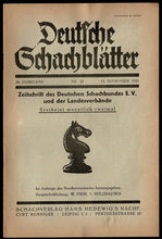 Load image into Gallery viewer, Deutsche Schachblatter, Volume 20